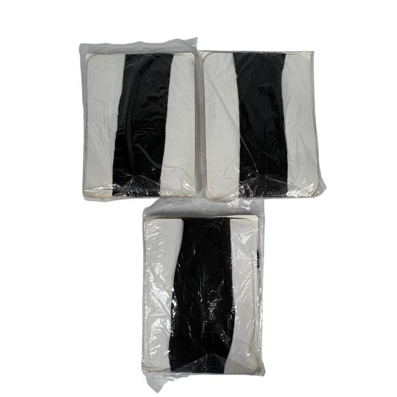 VTG Lot 3 Big Mama You're Beautiful Pantyhose Size XL Hosiery Jet Black Nylon - Picture 5 of 5